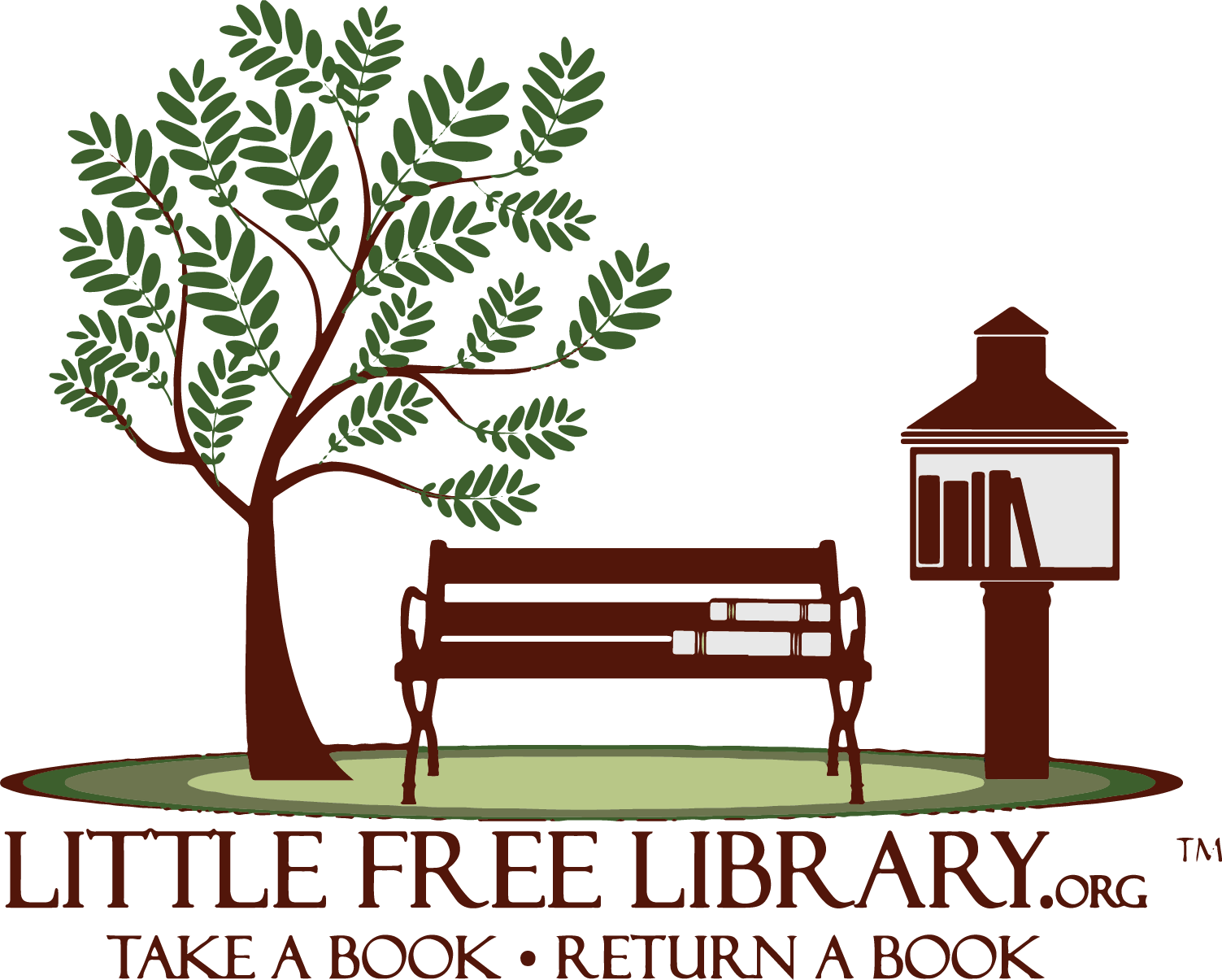 Little Free Libraries graphic: Take a book, return a book