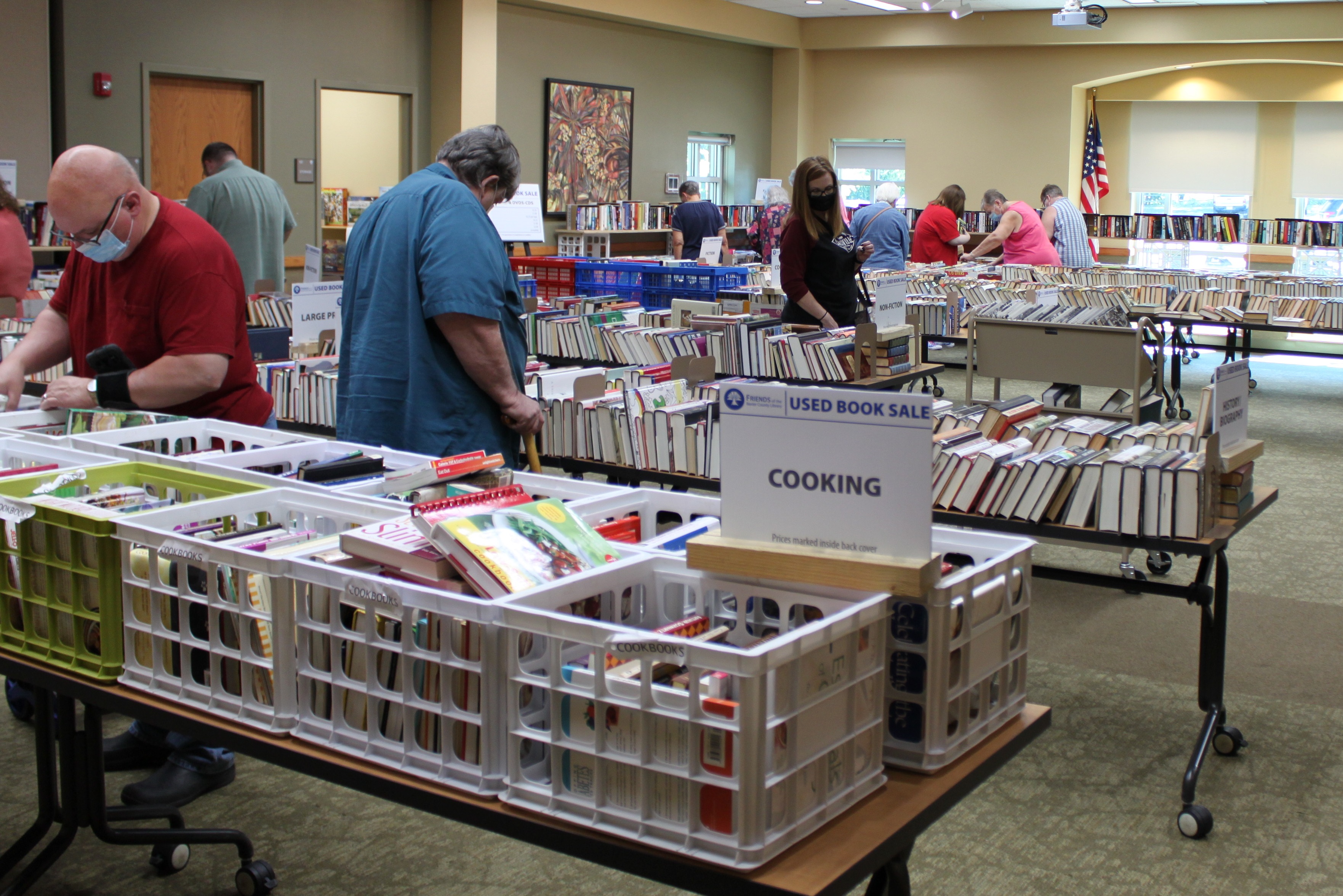 CANCELED FOL Used Book Sale Opening Day Baxter County Library