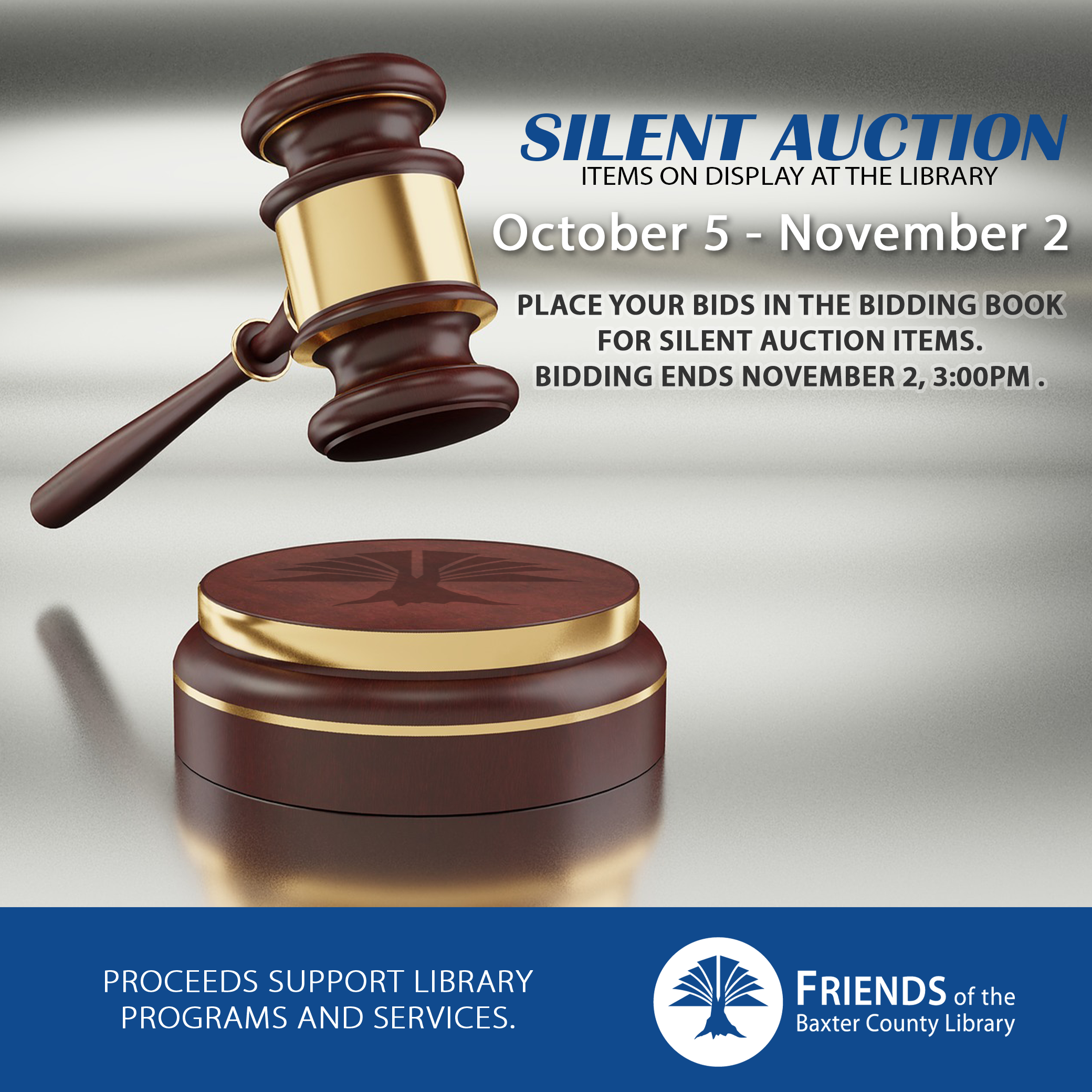 Friends of the Library Silent Auction 
