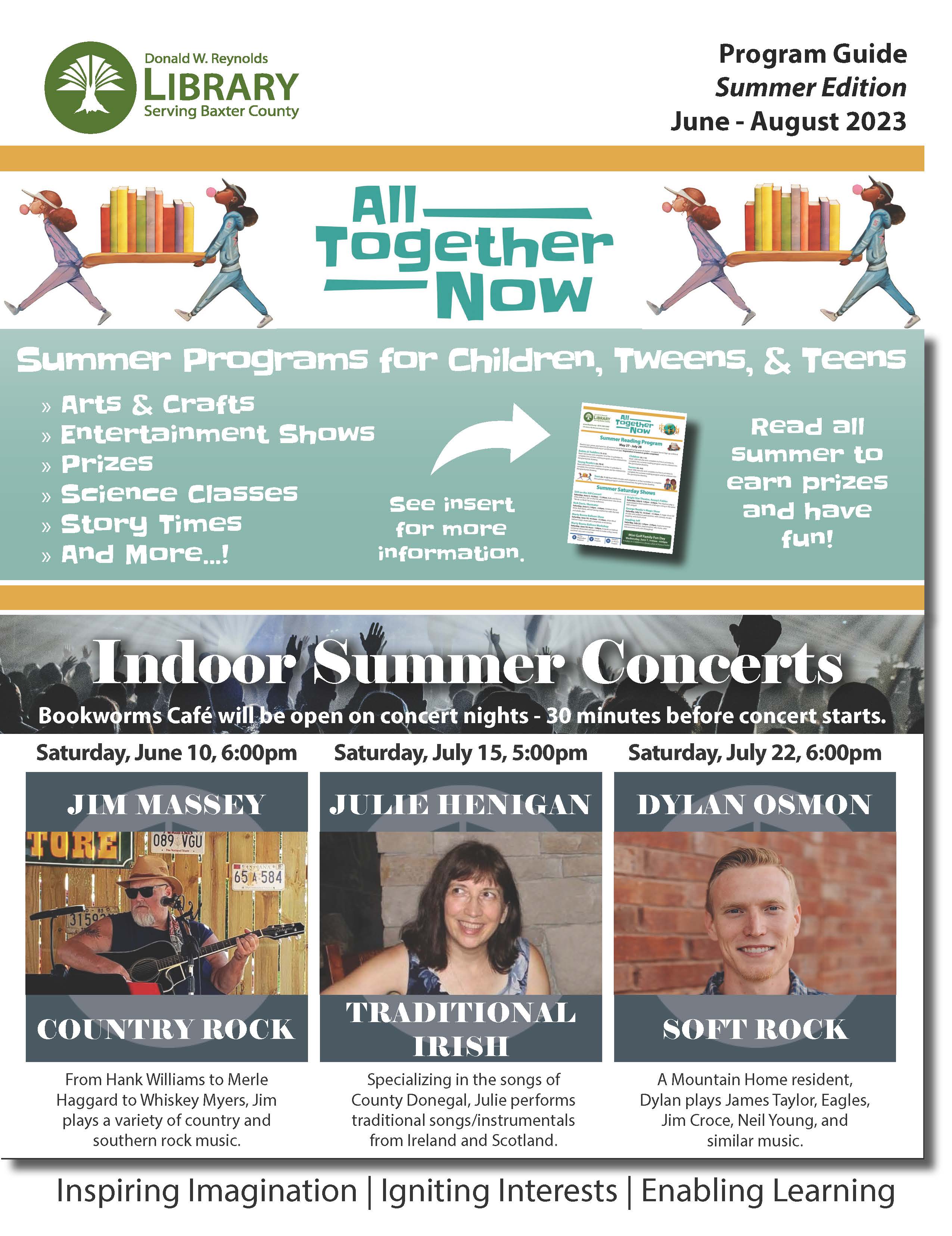 Program Guide Summer 2023 Page 1