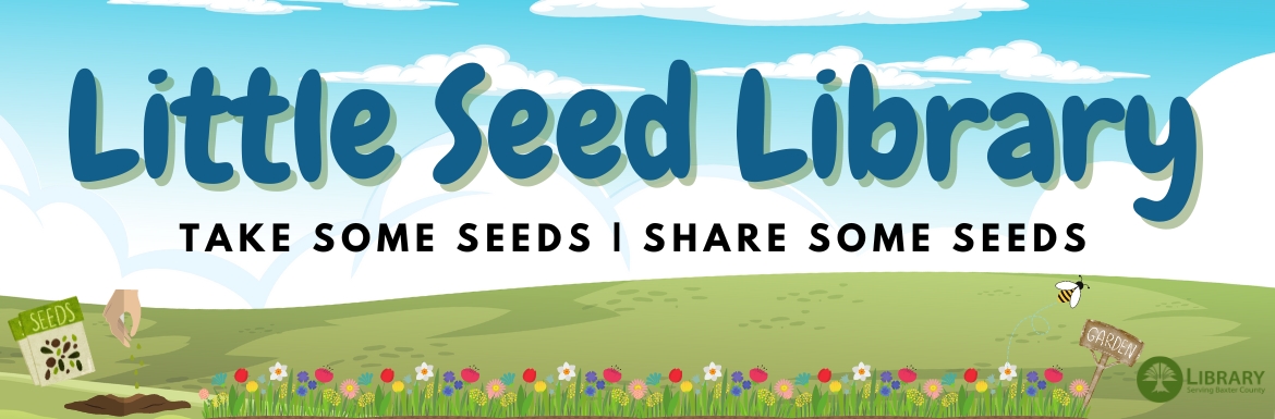 Little Seed Library. Take some seeds, share some seeds.