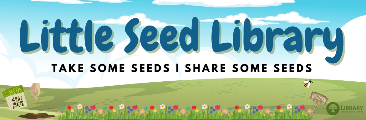 Little Seed Library - Header Image Little Seed Library. Take some seeds, share some seeds.