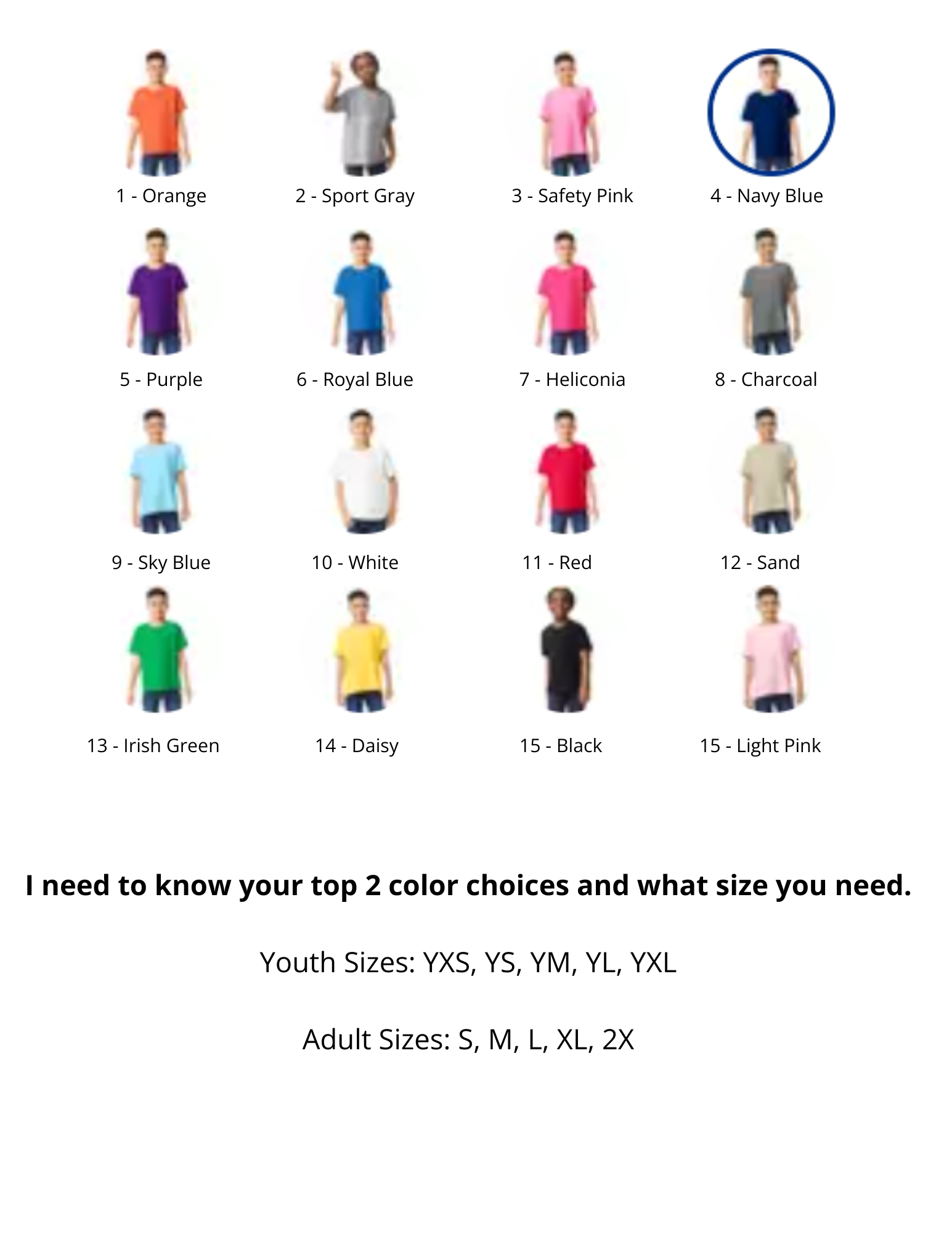 Vinyl Shirt Info