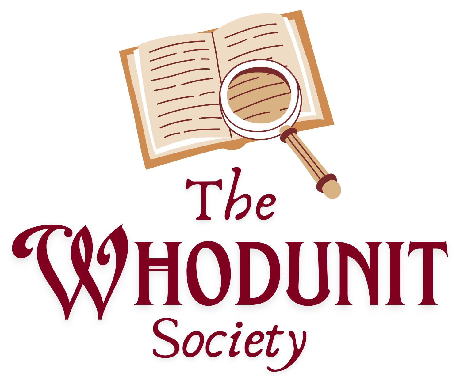 The Whodunit Society logo.