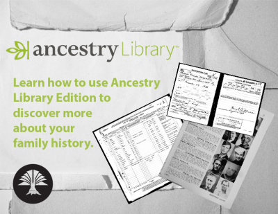 Ancestry Library at Home Marketing Image
