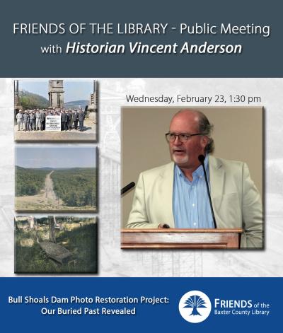 Friends Public Meeting with Historian Vincent Anderson
