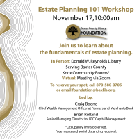 Nov 17 Estate Planning Workshop