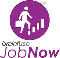 Brainfuse Job Now Logo