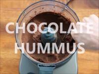 Making Chocolate Hummus