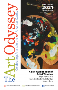 The Arty Odyssey Tour Guide 2021 Cover Art