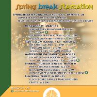 Spring Break Staycation at the Donald W. Reynolds Library