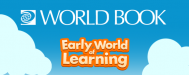 World Book's Early World of Learning logo button