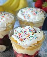 Banana Split Cups