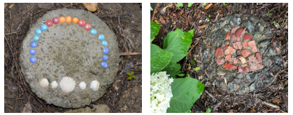 Garden stepping stones