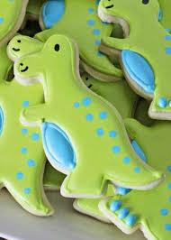 Dino cookies