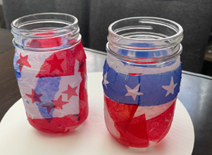 Stars and Stripes Lanterns